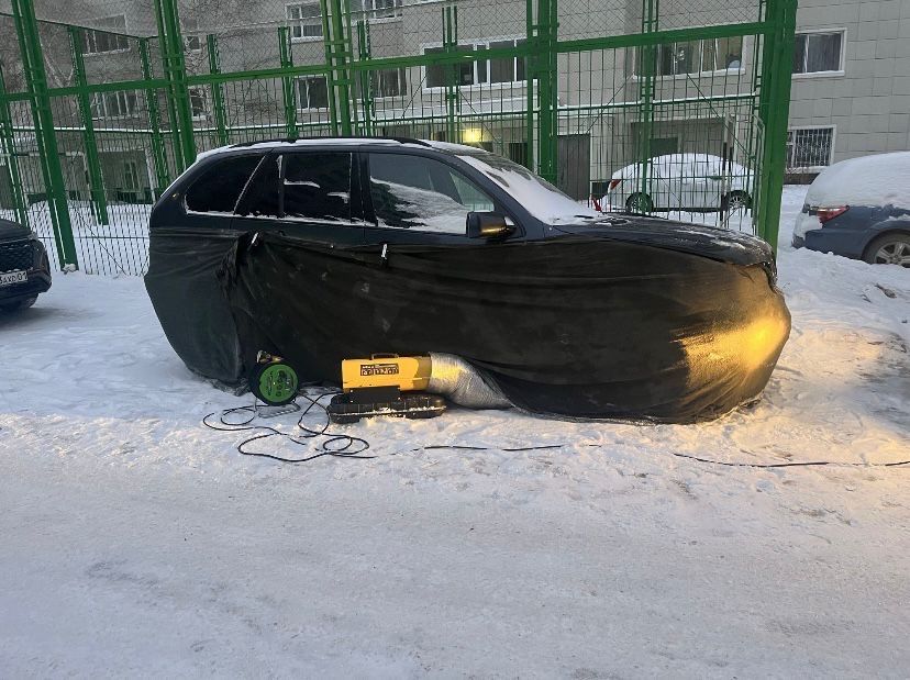 Отогрев авто круглосуточно