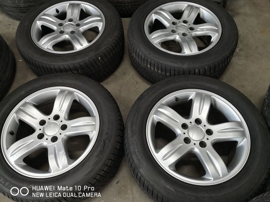 5х112 мерцедес Mercedes 5x112 16 цола джанти с гуми 225 55 16
