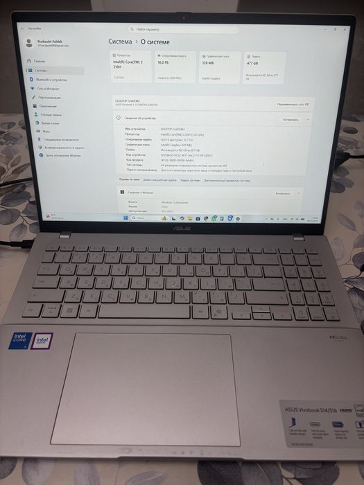 ASUS vivobook s16