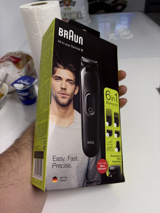 aparat de tuns Braun nou