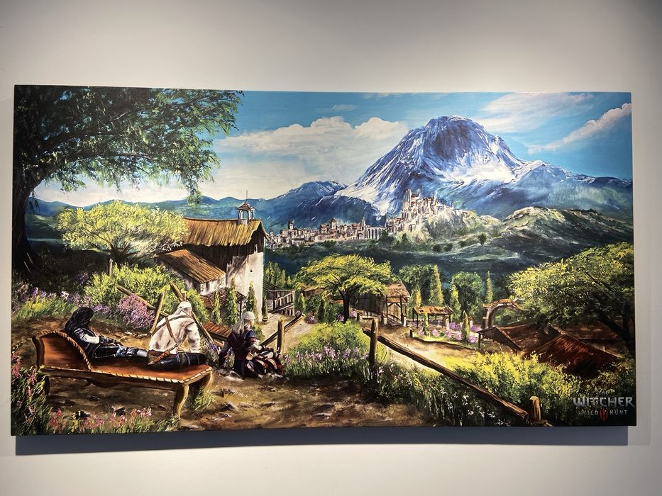 Картина  Принт - The Witcher 3 - 100х55см