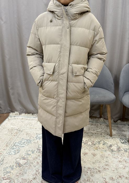 Пуховик зимний, теплый