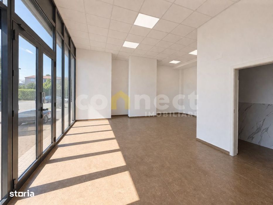 Spatiu comercial de inchiriat | SU 65 mp, inaltime 3.40 m | Marasti