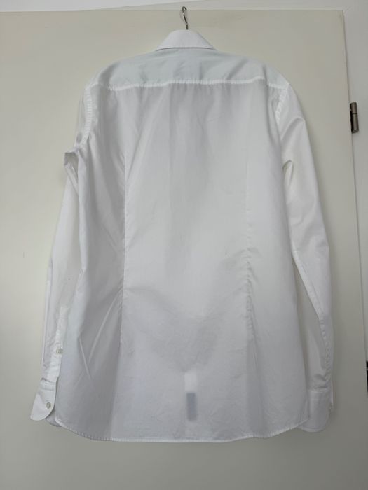 Мъжка риза Boss (дълъг ръкав, бяла)