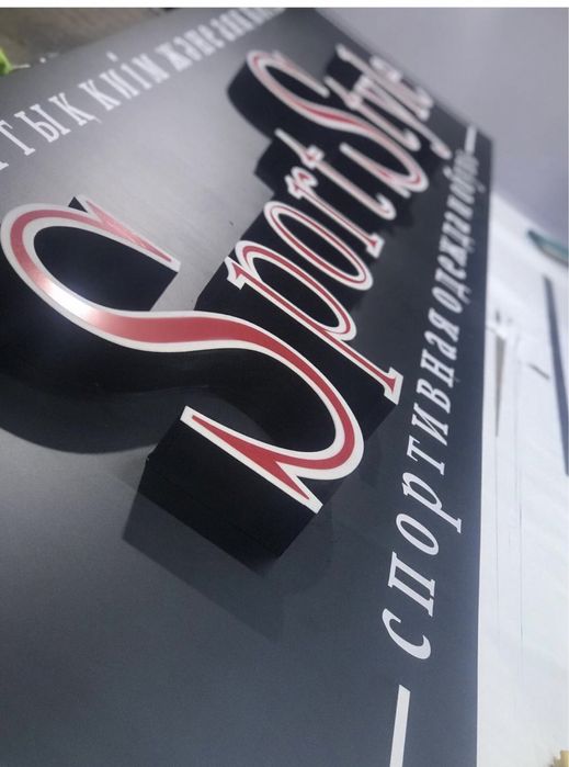 Объемные буквы