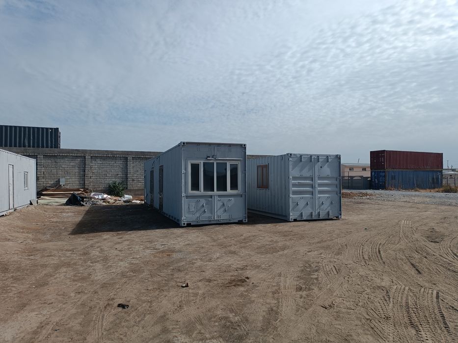 Б/У контейнер домик