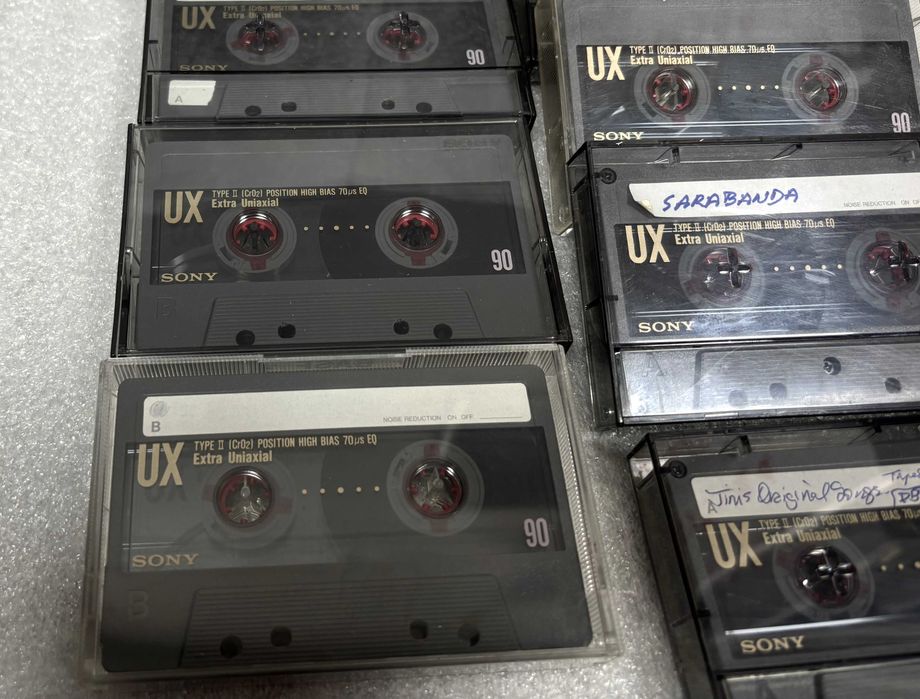 Аудио Касети Sony UX 90 Type II (CrO2) Position High Bass Extra