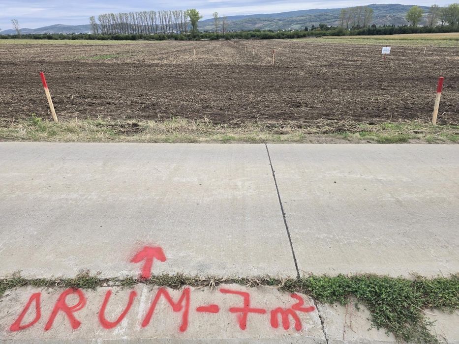 Teren Dancu cu deschidere la 2 drumuri + drum de 7 m privat