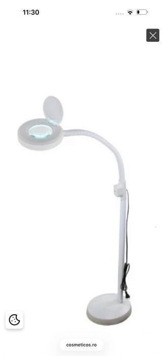 Vând lampă cu lupă x5