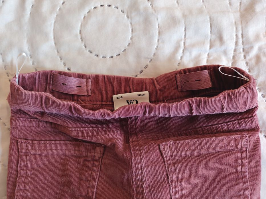 Pantaloni pentru fete H&M si C&A mărimea 110