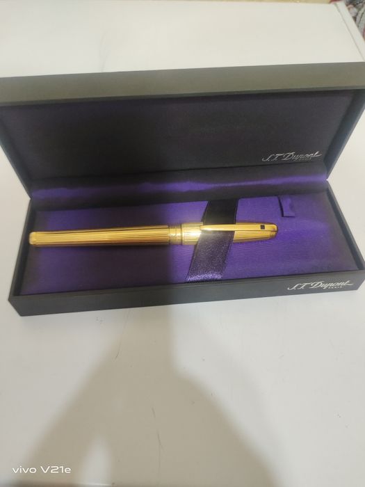 Коллекционные ручки S.T. Dupont – перьевая + шариковая, оригинал, в ко