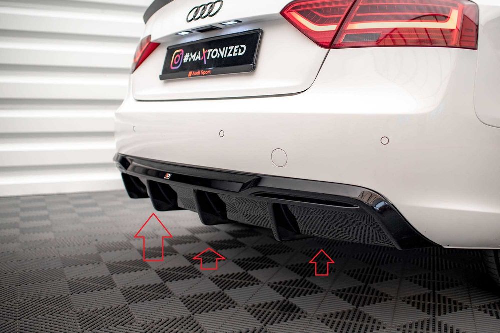 Difuzor bara spate Audi A5 Sportback 8T 2011-2016 v46 - Maxton Design