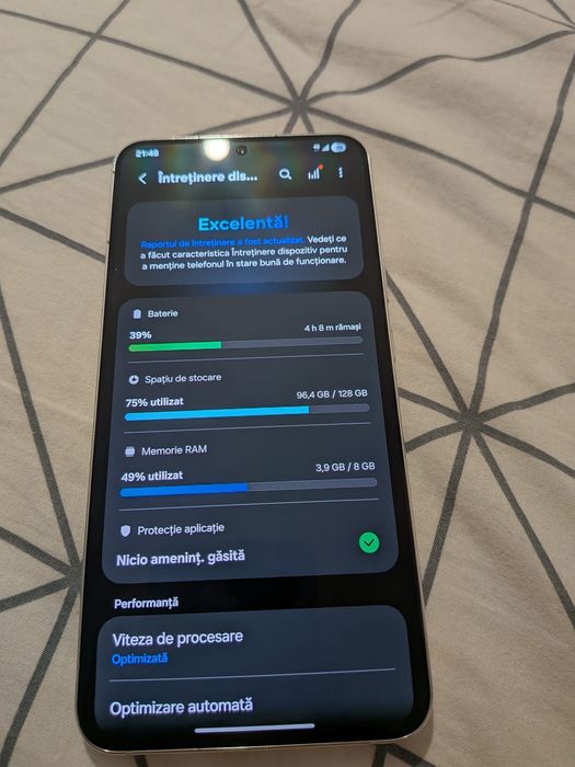 Samsung Galaxy S22+ Baterie schimbată 128gb și 8gb ram
