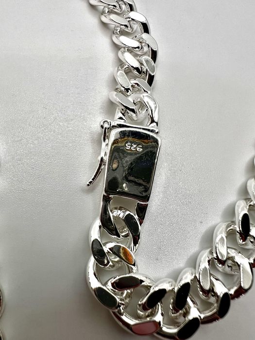 Lant cuban, 71g, 50cm, SS 904L + HQ plating.