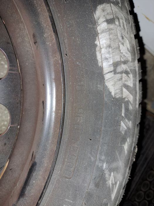 Kit pană + roată rezervă 4x100 Opel Astra G R15