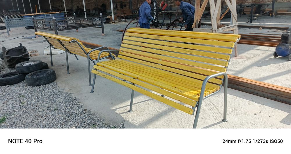 Kreslo oʻrindiq skameyka koʻcha uchun