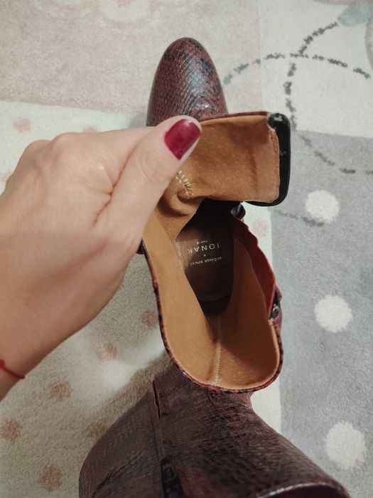 Ghete piele Jonak mas 36