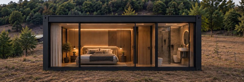 Vand container Sauna Birou Vitrina Vestiar paza