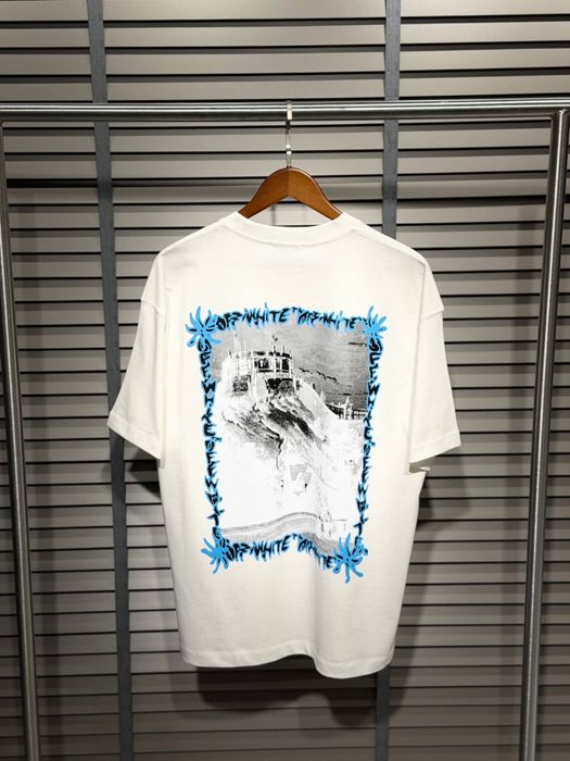 Tricou off-white alb premium