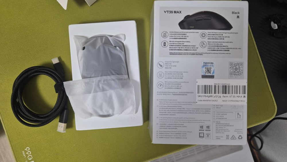 Rapoo VT3S MAX wireless