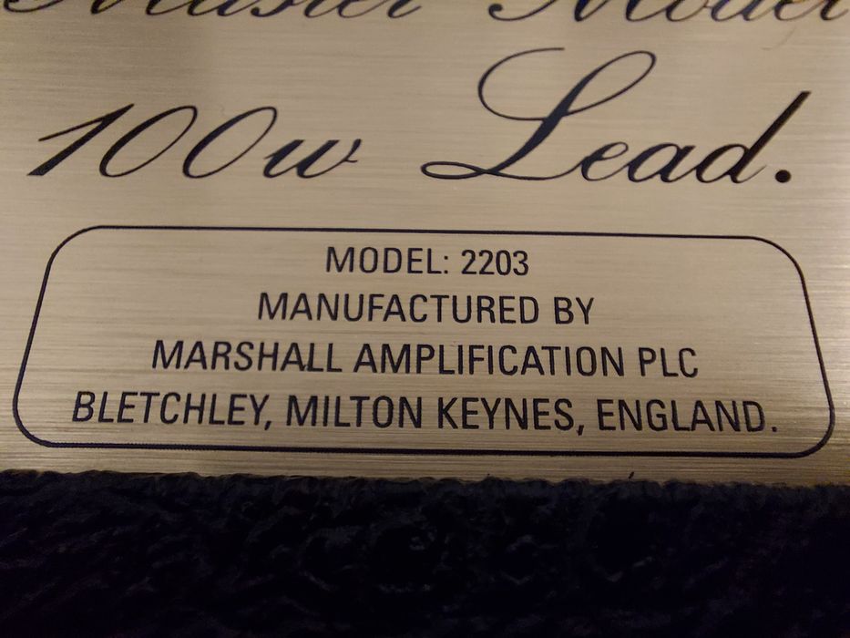 Marshall JCM800 2203