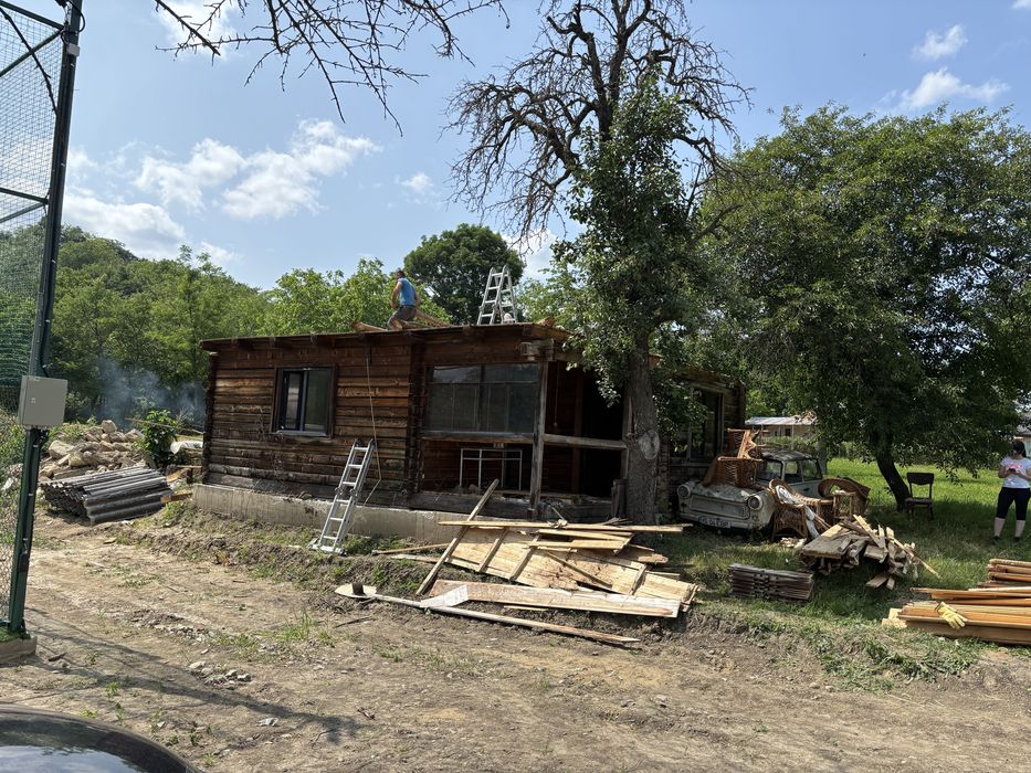 Constructie de lemn imbinat, 56 mp, pentru relocare