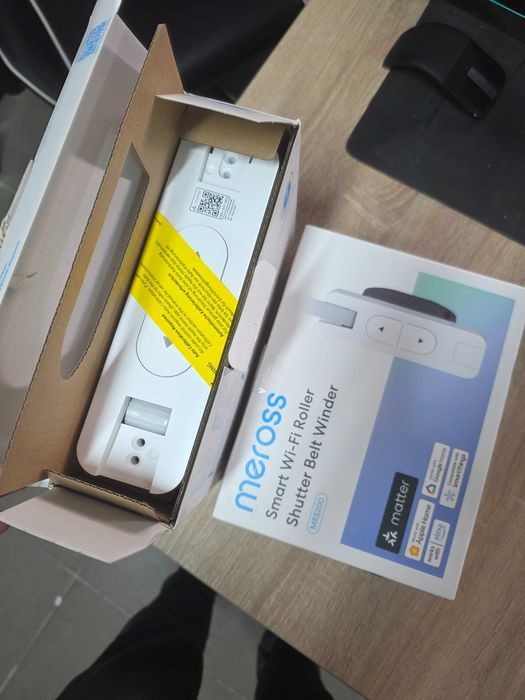 Înfășurator de curea pentru jaluzele Meross Matter Smart WiFi MRS200MA
