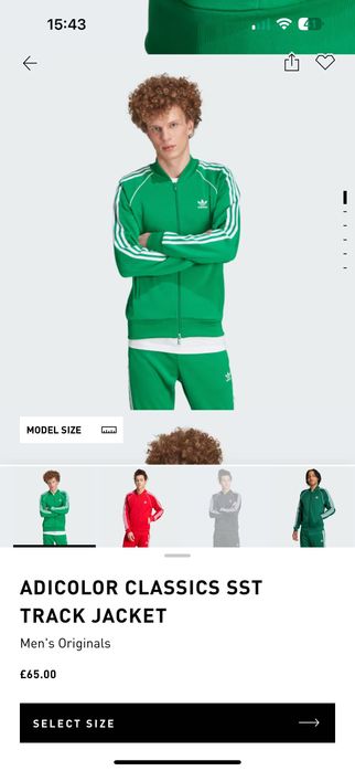 Анцуг Adidas superstar adicolor Зелен