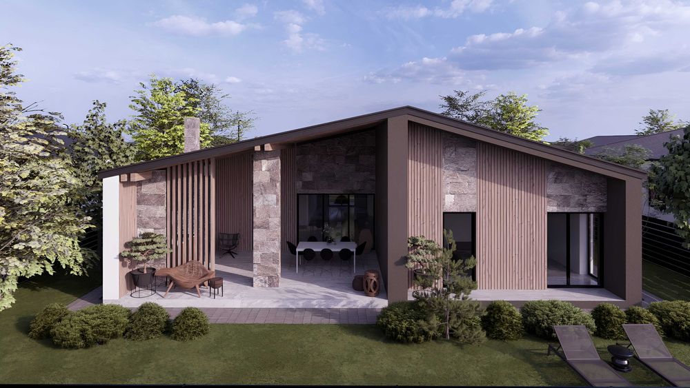 Casa moderna tip single - View 3