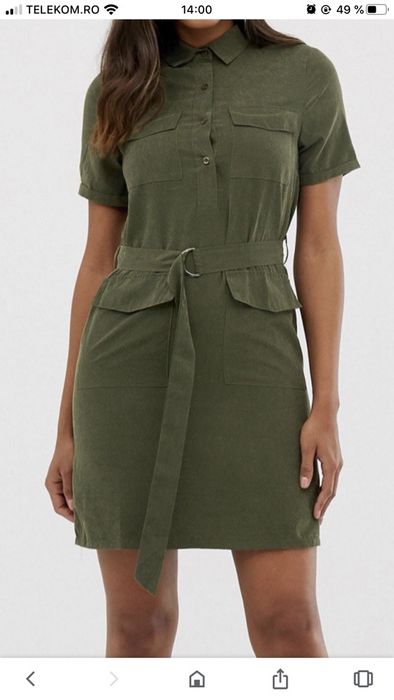 Rochie kaki Asos