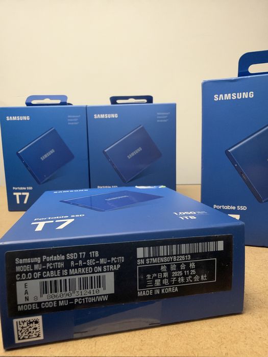Ssd samsung t7 1tb nou sigilat