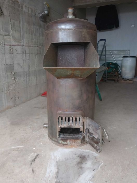 boiler pe lemn sau carbune pt.piscina,ciubar,sera ...cu recirculare