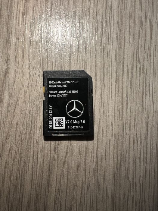SD Card Navigatie Mercedes Garmin Map Pilot 2015-2017