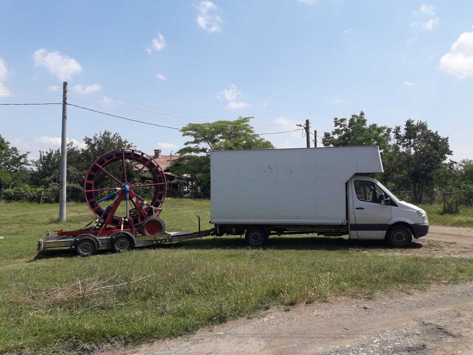 Туристическо ремарке под наем UTV,платформа, бус под наем,Хамали София