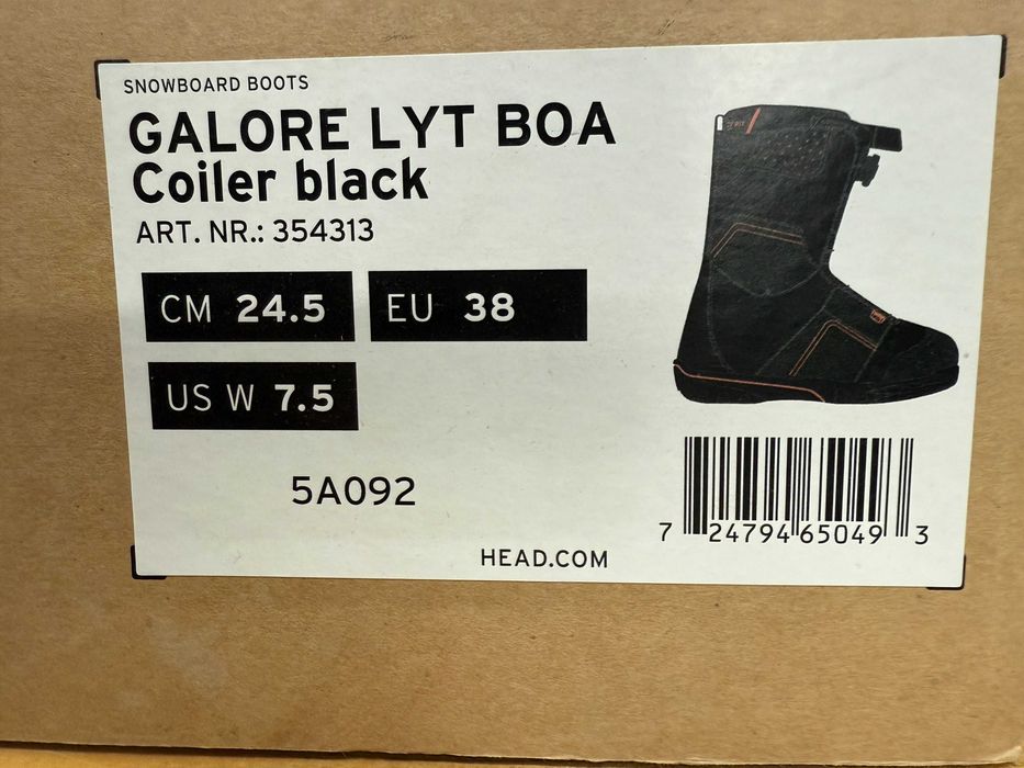 boots noi head galore lyt boa coiler mondo 24,5 europa 38