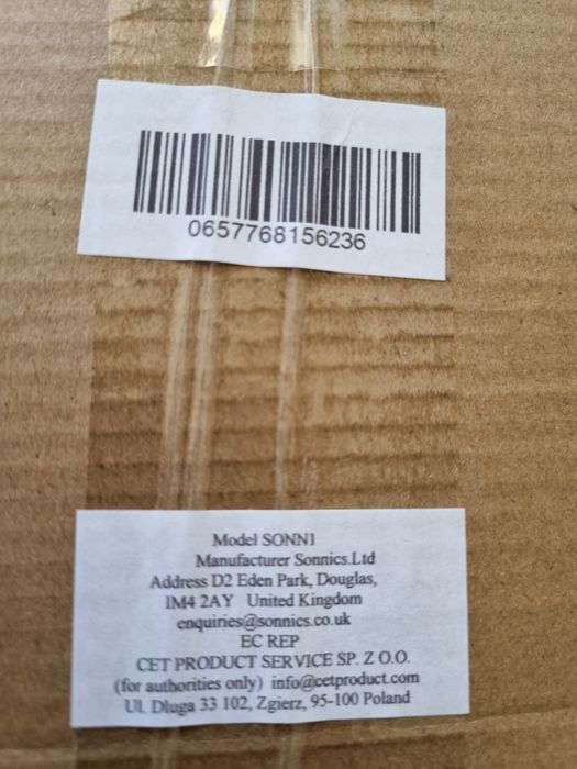 Hard Disk Sonnics 3 TB, SATA 3 , Cache 128Mb , Speed  7200 Rpm , made in  Malaysia