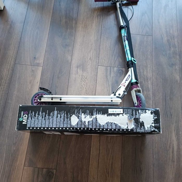 Детска тротинетка MID 5 с окачване и спирачка на кормилото