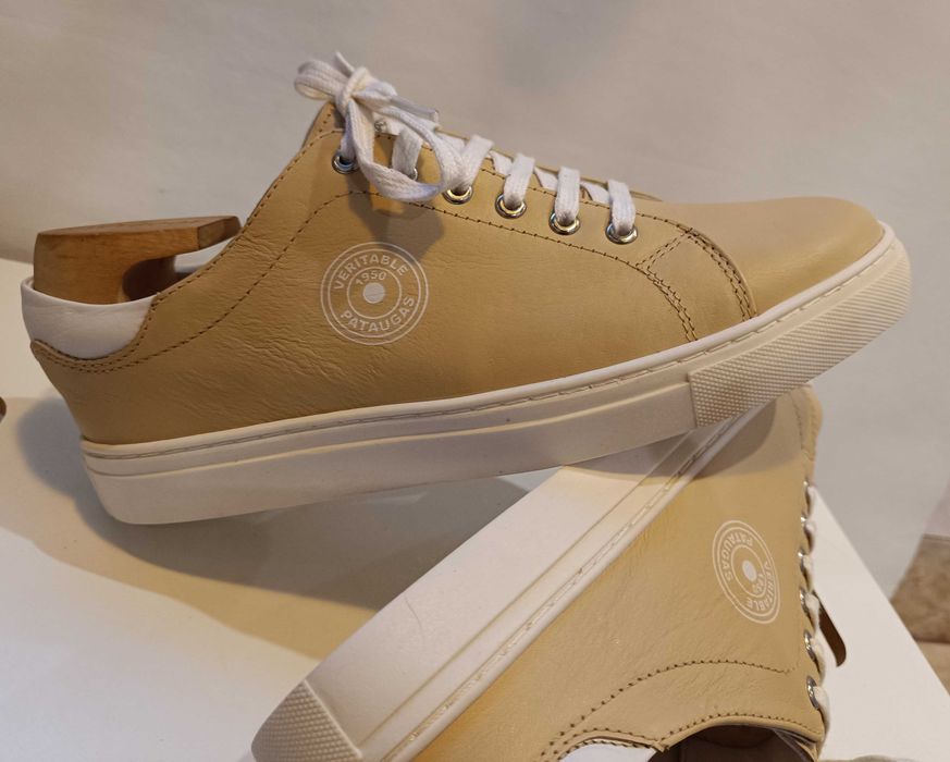 Pantofi sport casual 39 premium Pataugas NOI piele naturala moale