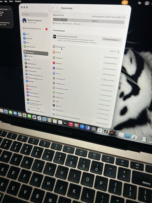MacBook Air M1 2020, 8/256