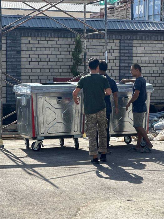 Пластик мусорный бак, мусорный бак, Доставка! Контейнер