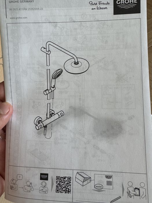 Grohe Tempesta душевая система