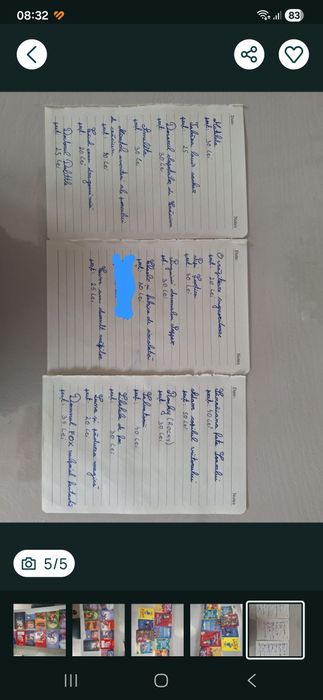 Vând cărți în stare foarte buna.