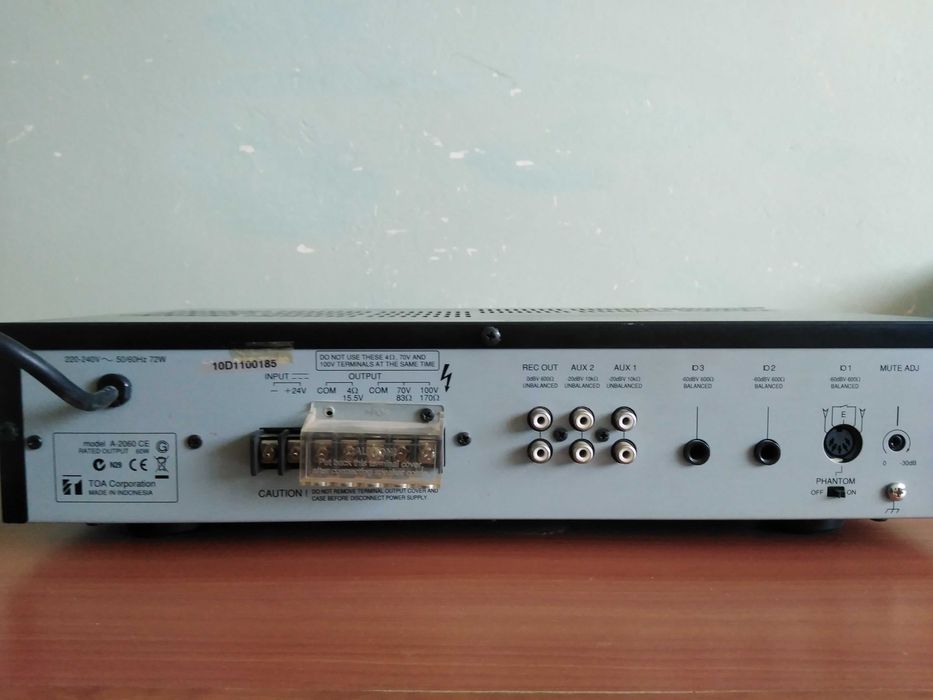 Amplificator TOA model A-2060 CE Bucuresti Sectorul 1 • OLX.ro
