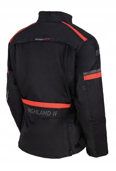 Geaca moto textil SM Defender Lady Red mărimea XS, S, M, L, XL