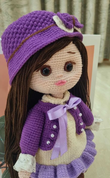 Ръчно плетена кукла