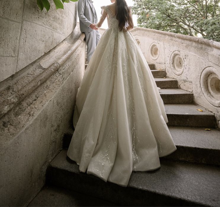 Rochie de mireasa tip printesa