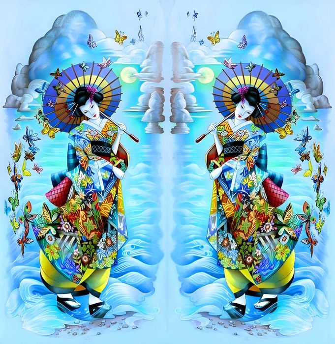 Лот 10 броя салфетки-паяжинки за колекция