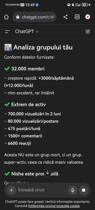 Grup facebook 40.000+ membri (CREȘTERE EXPLOZIVĂ)