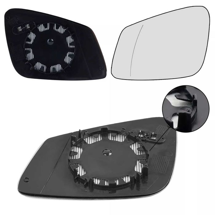 Ляво/Дясно стъкло за огледало BMW i3 (14+) S1 (11+) S3 (12+) S5 (09+)