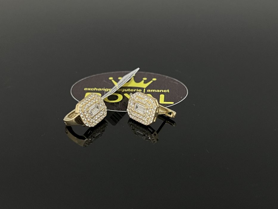 Bijuteria Royal CB: Cercei dama aur nou 14k 3,61gr